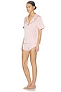 view 2 of 4 PYJAMA GRACE in Blush With White Piping