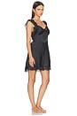 view 2 of 4 ROBE CARACO DENTELLE AMBA in Black