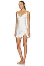 view 2 of 4 Valentina Satin Slip in Ivory