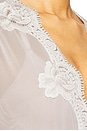 view 5 of 5 Farrah Long Lace Robe in Ivory