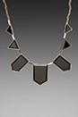 view 1 of 4 House of Harlow Black Resin Necklace in Black Resin