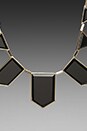 view 2 of 4 House of Harlow Black Resin Necklace in Black Resin