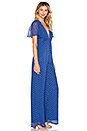view 2 of 3 x REVOLVE Marcel Jumpsuit in Navy & Gold Dot