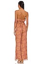 view 3 of 3 x REVOLVE Larisa Jumpsuit in Blush & Gold Tie Dye