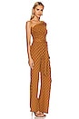 view 2 of 3 x REVOLVE Laiden Jumpsuit in Golden Brown