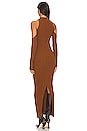 view 3 of 3 x REVOLVE Auren Cold Shoulder Dress in Chocolate Brown