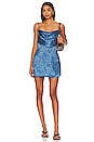 view 1 of 4 x REVOLVE Aubrey Slip Dress in Blue