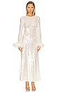 view 2 of 5 x REVOLVE Elora Maxi Dress in Pearl White