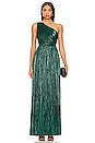 view 1 of 3 x REVOLVE Claire Pleated Gown in Green