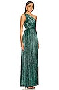 view 2 of 3 x REVOLVE Claire Pleated Gown in Green