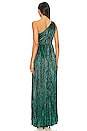 view 3 of 3 x REVOLVE Claire Pleated Gown in Green