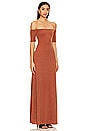 view 2 of 3 x REVOLVE Laur Maxi Dress in Terracotta