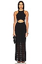 view 1 of 3 x REVOLVE Carlena Maxi Knit Dress in Black