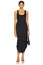 view 1 of 3 VESTIDO MIDI CORBYN in Black