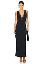 view 1 of 3 ROBE MAXI CLEO in Black