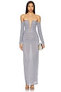 view 1 of 3 x REVOLVE Odella Maxi Dress in Ash Blue