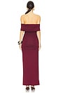 view 3 of 3 x REVOLVE Whittney Maxi Dress in Burgundy
