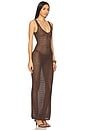 view 2 of 4 x REVOLVE Emilee Maxi Knit Dress in Chocolate Brown