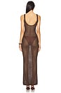 view 3 of 4 x REVOLVE Emilee Maxi Knit Dress in Chocolate Brown