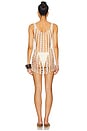 view 3 of 4 x REVOLVE Neeka Beaded Mini Dress in Ivory