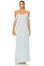 view 1 of 3 x REVOLVE Mandy Gown in Misty Blue