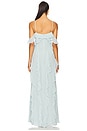 view 3 of 3 x REVOLVE Mandy Gown in Misty Blue