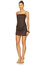 view 2 of 4 x REVOLVE Faustine Mini Dress in Brown