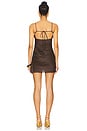 view 3 of 4 x REVOLVE Faustine Mini Dress in Brown