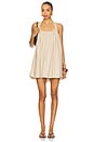 view 2 of 3 x REVOLVE Kayla Mini Dress in Flax Brown