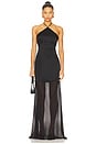 view 1 of 3 x REVOLVE Taylor Gown in Black