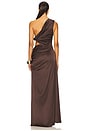 view 3 of 3 x REVOLVE Carrie Gown in Chocolate Brown