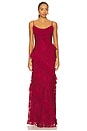 view 1 of 3 x REVOLVE Kelly Gown in Burgundy
