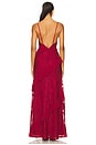 view 3 of 3 x REVOLVE Kelly Gown in Burgundy