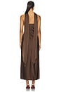 view 4 of 4 x REVOLVE Mel Midi Dress in Chocolate Brown
