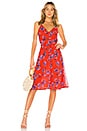 view 1 of 3 x REVOLVE Ines Dress in Crimson Floral