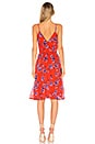 view 3 of 3 x REVOLVE Ines Dress in Crimson Floral