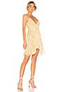 view 2 of 3 VESTIDO ENVOLVENTE DARMA in Saffron Floral