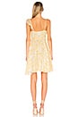 view 3 of 3 VESTIDO ENVOLVENTE DARMA in Saffron Floral