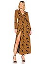 view 1 of 3 МАКСИ ПЛАТЬЕ MARGARETA in Mustard