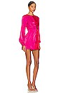 view 2 of 3 x REVOLVE Lotta Dress in Fuchsia