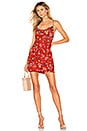 view 1 of 3 X REVOLVE Ira Mini Dress in Red Floral