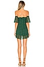 view 3 of 3 x REVOLVE Margot Mini Dress in Evergreen