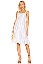 view 1 of 4 VESTIDO MIDI ENCAJE CITRA in Ivory