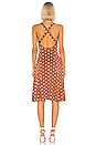 view 3 of 4 X REVOLVE Solita Dress in Brown & White Dot