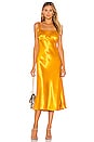 view 1 of 3 x REVOLVE Dorienne Midi Dress in Yellow Gold