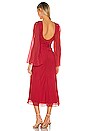 view 3 of 3 x REVOLVE Lecia Midi Dress in Coral