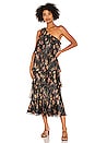 view 1 of 4 x REVOLVE Collins Dress in Noir Floral Multi