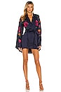 view 1 of 3 x REVOLVE Mika Kimono Mini Dress in Navy