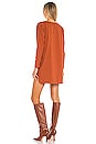 view 3 of 3 x REVOLVE Cotton Mini Dress in Red Rust