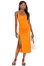 view 1 of 3 VESTIDO MIDI MIRTHA in Rich Orange